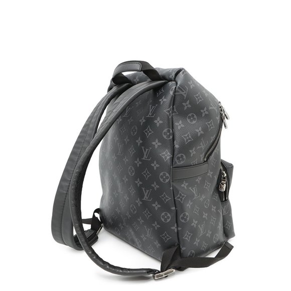 Louis Vuitton Backpack Monogram Eclipse M43186 LOUIS VUITTON Black - Picture 2 of 16